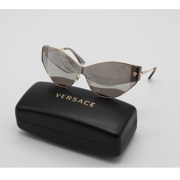 NEW VERSACE VE2239 1252/6G CAT EYE FRAME WOMEN’S SUNGLASSES VERSACE MOD 2239 - Picture 3 of 10